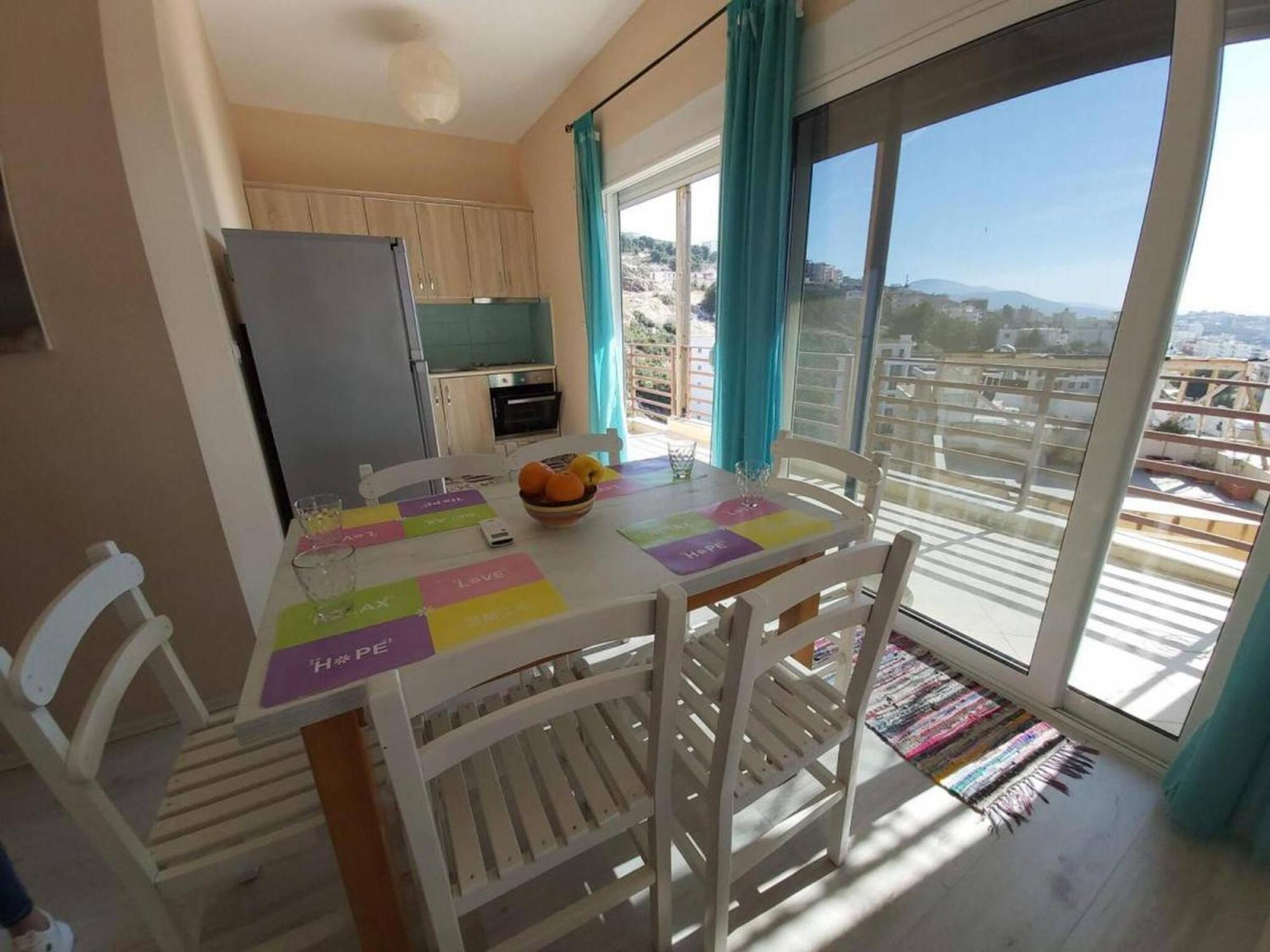 Sunset Penthouse Apartment Sarande Exterior photo
